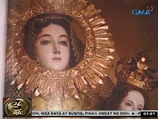 24Oras: Antigong imahen ng Sto. Niño sa Guagua, Pampanga, ninakaw sa simbahan