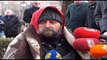 Ora News – Ish-të përmbyturit në grevë urie tek stolat në qendër të Shkodrës