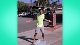 Zach King does the Ice Bucket Challenge