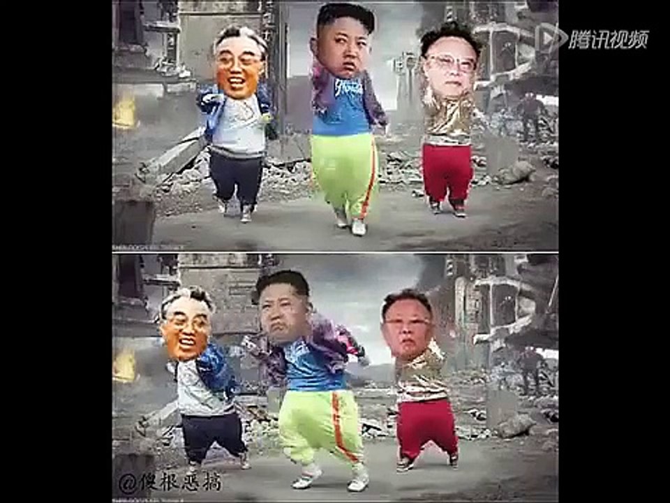 中国で人気のある金正恩パロディー金三胖版小苹果 Video Dailymotion