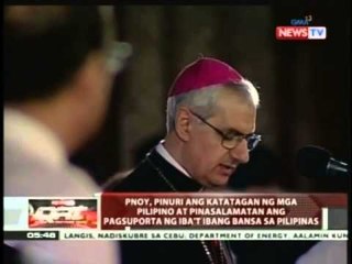 QRT: Taunang Vin d'honneur, ginanap sa Malacañang