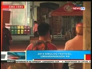 BP: 2014 Sinulog Festival, umaarangkada na