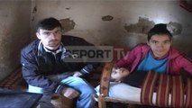 Report TV - Klos, familja Deda në varfëri ekstreme pa drita e rrezikon t'ju shembet shtëpia