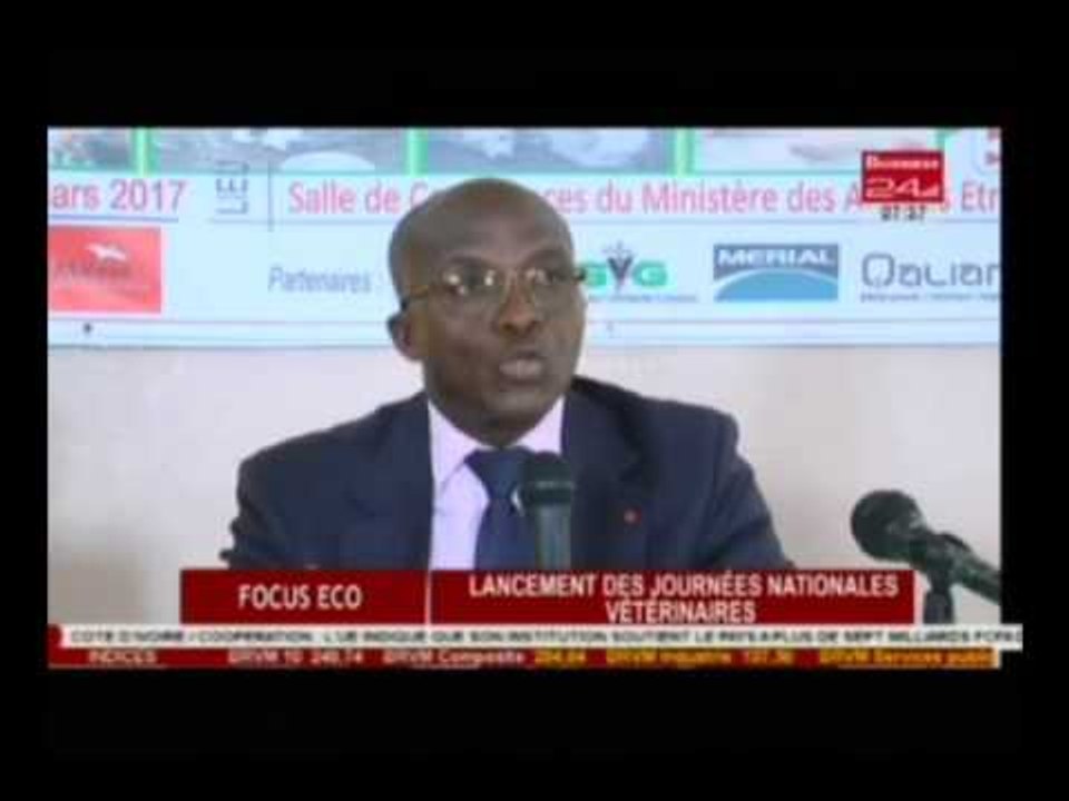 Business24  Focus Eco   Lancement des journées nationales vétérinaires
