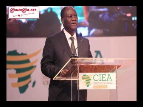 CIEA/ Allocution du Président de la république de Côte d'Ivoire Alassane Ouattara