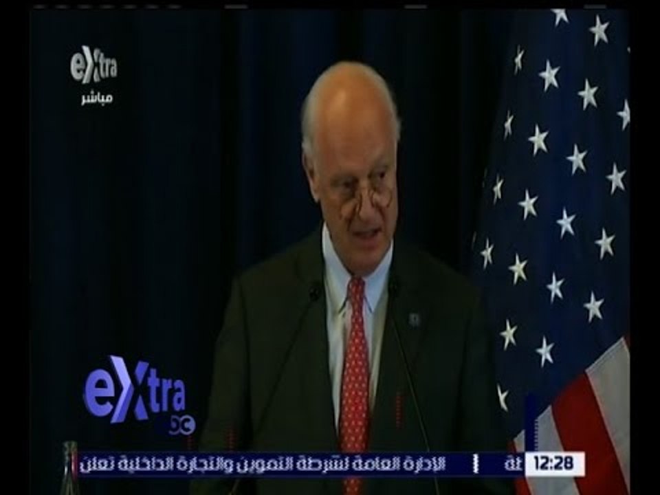 غرفة الأخبار | دي ميستورا يزور دمشق اليوم لبحث سبل وقف إطلاق النار