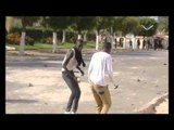 Université Cheikh Anta: Voici les images de la violente manifestation des étudiants