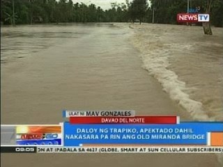 NTG: Baha sa New Corella, Davao del Norte, unti-unti nang humuhupa