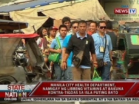 SONA: Manila City Health Department, namigay ng libreng vitamins at bakuna vs tigdas