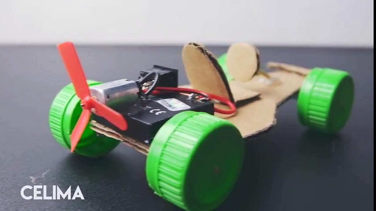 Powered F1 Car - Amazing Electric Car DIY - How to Make a Car