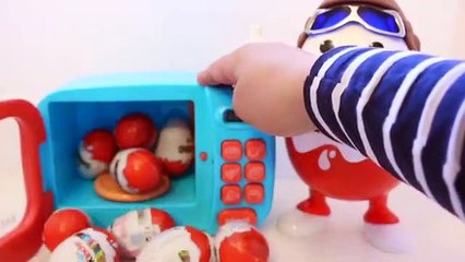 بيضة مفاجآت لعبة الميكرويف  كندر سبرايز  لعبة �