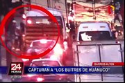 Barrios Altos: capturan a delincuentes que asaltaban a pasajeros de taxis y buses