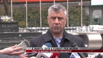 Thaçi flet për murin e Mitrovicës - News, Lajme - Vizion Plus