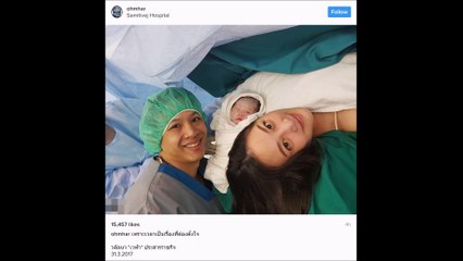 น่าชังทึ่สุด !!! ภรรยา โอม cocktail คลอดลูกแล้ว พร้อมตั้งชื่อสุดน่าเอ็นดู