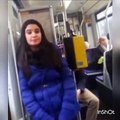 Crotch Cam# Girls Caught Checking Out On Train Social Experiment YouTube