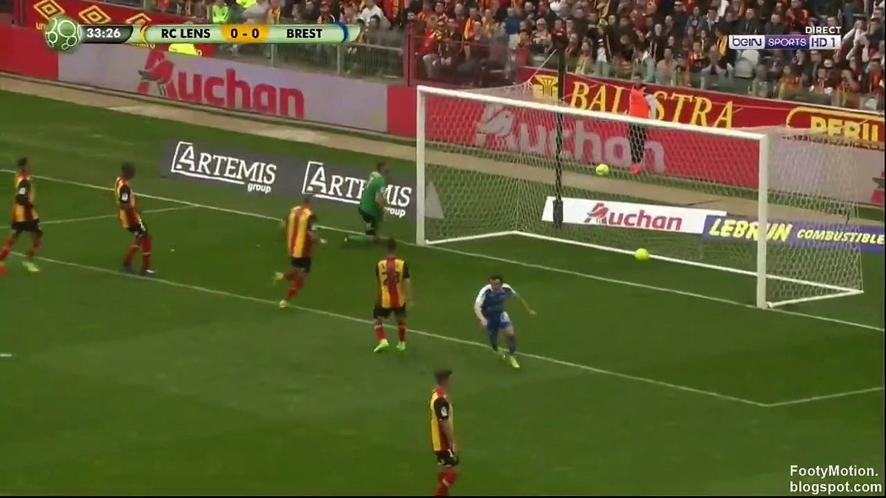 Résumé Lens Brest (0-1) - 01.04.2017