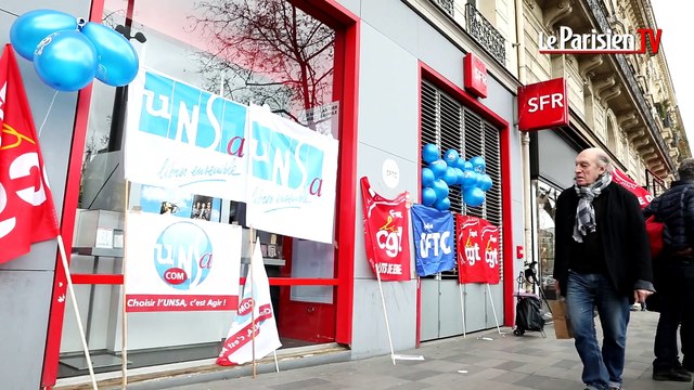 Grève : La colère des salariés des boutiques SFR