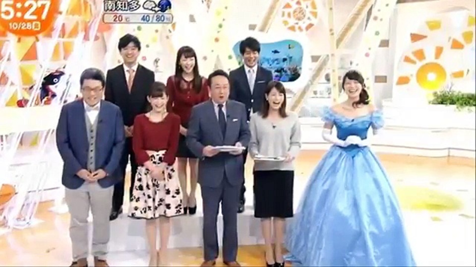 感動 お天気キャスター阿部華也子ちゃんのハロウィンコスプレ デビルバージョン Video Dailymotion