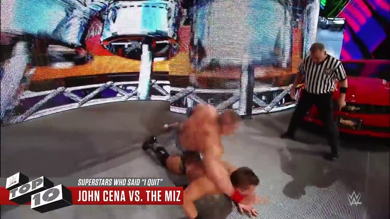 Superstars Who Said 'I Quit'_ WWE Top 10, May 2, 2017