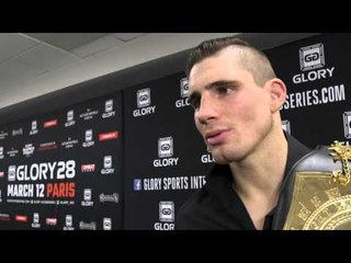GLORY 28 PARIS: Rico Verhoeven Post-Fight Interview