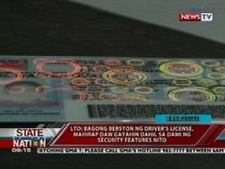 SONA: Pamemeke ng driver's license, lantaran sa isang lugar sa Maynila