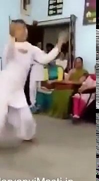 Haryanvi School Girl Dancing in Class. Sapna Chaudhary