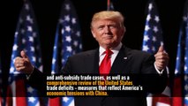 In two executive orders, Mr. Trump called for tighter enforcement of tariffs imposed in anti-dumping