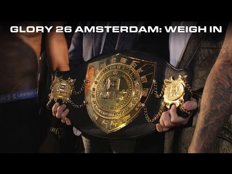 GLORY 26 Amsterdam - Weigh Ins