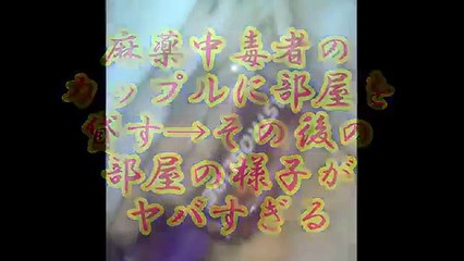 【観覧注意】麻薬中毒者のカップルに部屋を貸す→その後の部屋の様子がヤバすぎる【衝撃注意】