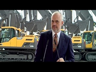 Report TV - Eskavatorët, Rama: Me Panaritin shpëtojmë nga alarmet për përmbytje