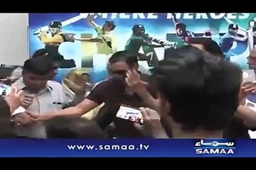 People chants Go Nawaz Go in Champion Trophy Ceremony in Karachi.