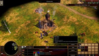 Age of Empires 3 - 4vs4 NOOBS Crushing the