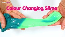 How To make Color Changing Slime! DIY Ctyyu