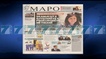 SHTYPI I DITES ME TITUJT E GAZETAVE E MERKURE 8 SHKURT 2017 - News, Lajme - Kanali 7