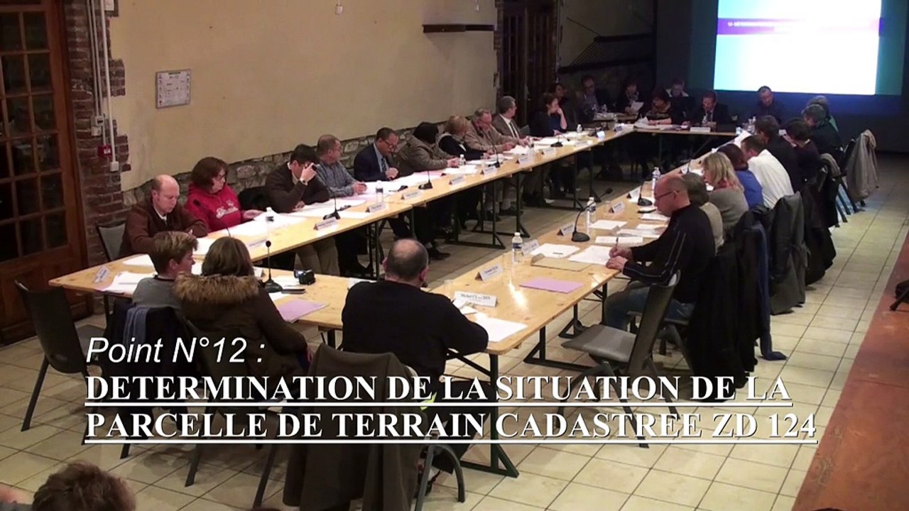 Conseil municipal du 24 février- point N° 12