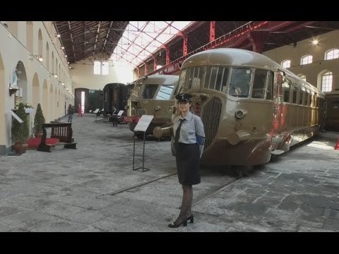 Portici (NA) - Mattarella al museo di Pietrarsa: foto inedite del padre (31.03.17)