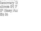 2016 Universal Windows Driver Recovery DVD For Windows 81 7 Vista and XP  Easy Automatic