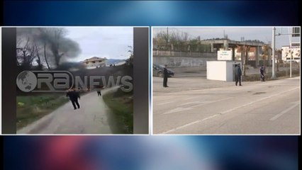 Tirane - Transportonte paratë e bankës, grabitet makina rrugës për në Rinas