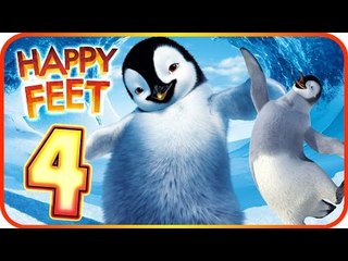 Happy Feet Walkthrough Part 4 (Wii, PS2, PC, Gamecube) ♬ Movie Game ♩ Level 10 - 11 - 12