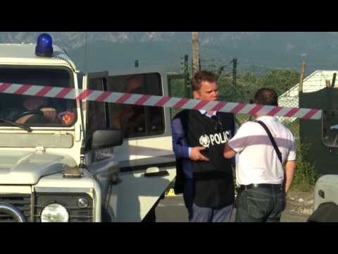 Report TV - Grabitja në aeroportin e Rinasit Report Tv siguron foton e autorit