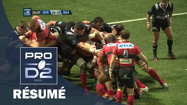 PRO D2 - Résumé Oyonnax-Dax: 46-26 - J26 - Saison 2016/2017