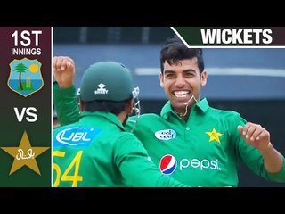 Video herunterladen: Shadab Khan Bowls  4-Over  Debut Wickets - T20- West Indies vs Pakistan