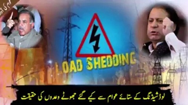 Sharif Brothers 's changing statements about Load shedding Problem