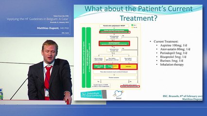 3.Applying the Heart Failure guidelines in the clinical practice? Dr M. Dupont  (ZOL, Genk)