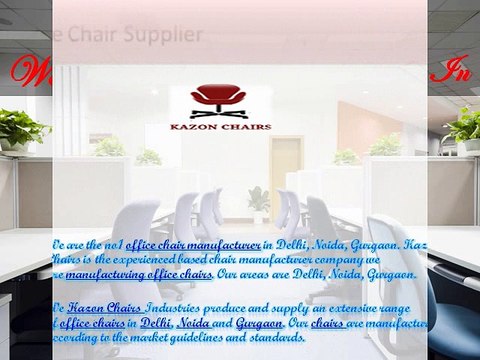 Office Chairs Manufacturer in Delhi, Noida, Gurgaon|Buy Online Furniture