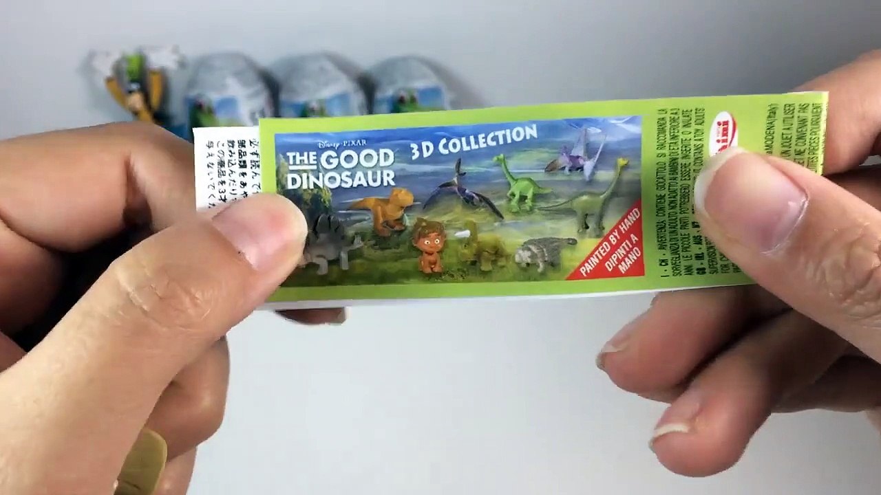 6! The Good Dinosaur Surprise Eggs