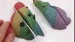 Kinetic Send Colors Rilakkuma Cake DIY Learn Colors Slime Clay