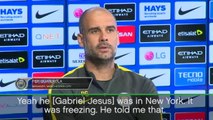 Gabriel Jesus nearing City return - Guardiola