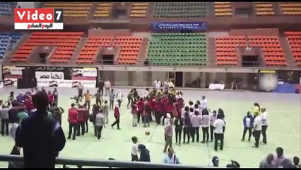 بالفيديو.. شاهد "رقص" لاعبات الأهلى بعد التتويج بـكأس مصر للطائرة