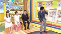 笹川友里2　女子アナ　はやドキパンツ画像　Japanese television　【放送事故】